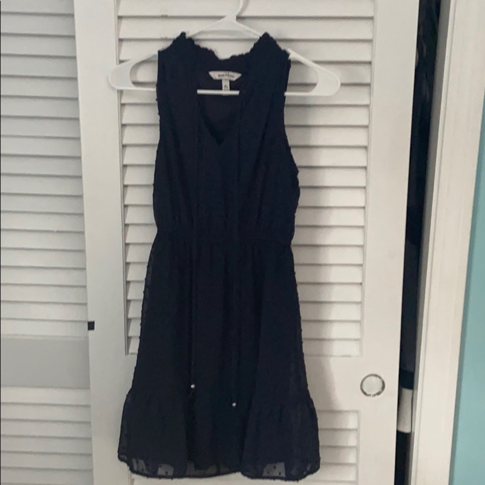 Blue dress